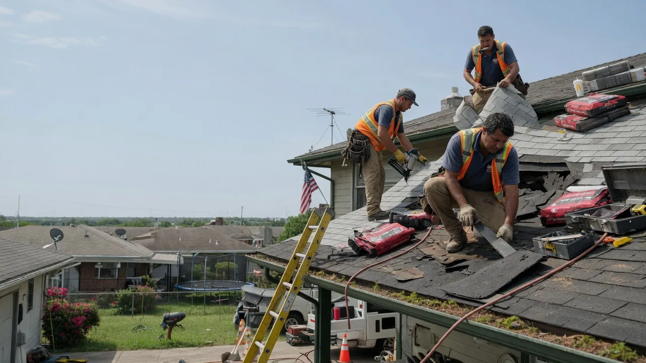 Roof Repair in Lexington, OK near me